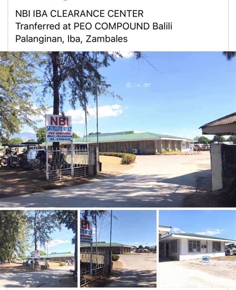 NEW LOCATION OF NBI IBA SATELLITE .